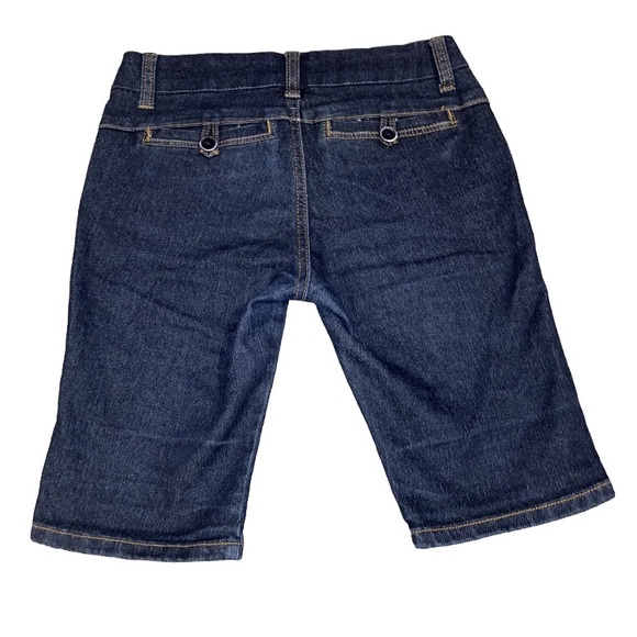 2000’S SHORTS NANA FASHION SHORTS W27” DARK WASH - Picture 2 of 5